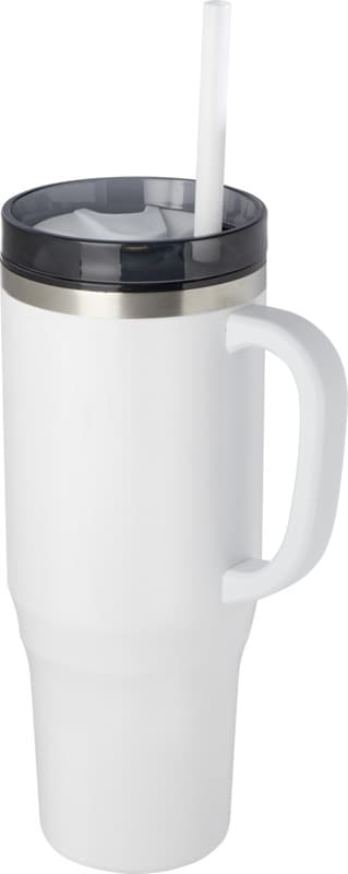 Melbourne 1200 ml RCS certified insulated tumbler with straw