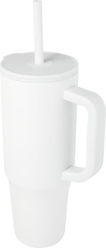 Brady 900 ml RCS certified insulated tumbler with silicone straw