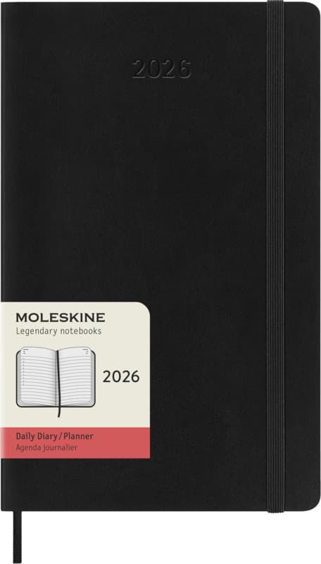 Moleskine soft cover 12 month L daily planner