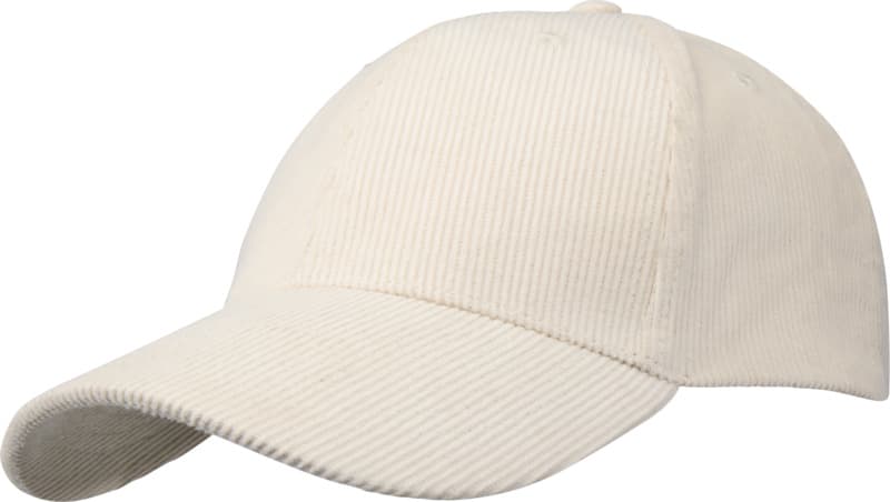 Hutton 6 panel recycled corduroy cap
