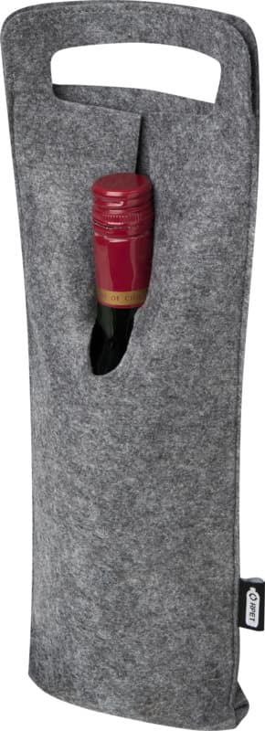 Felta 75 cl GRS recycled felt wine bag