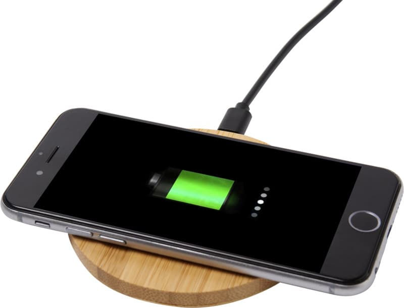 Essence 15W bamboo wireless charging pad