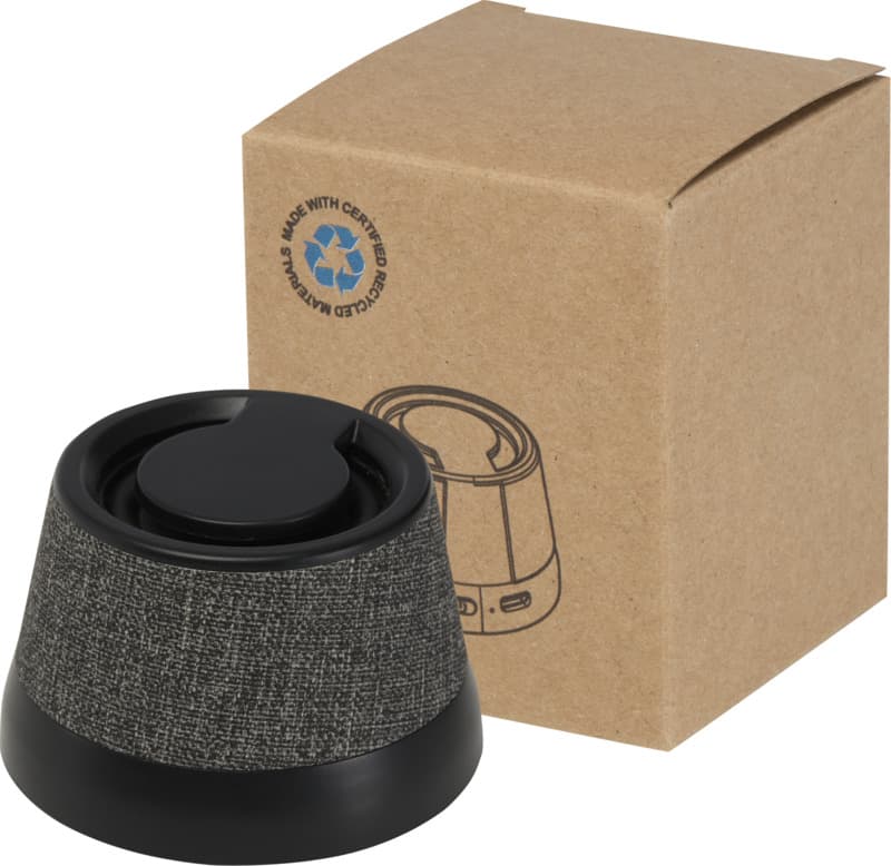 Horna 3W recycled plastic magnetic wireless speaker