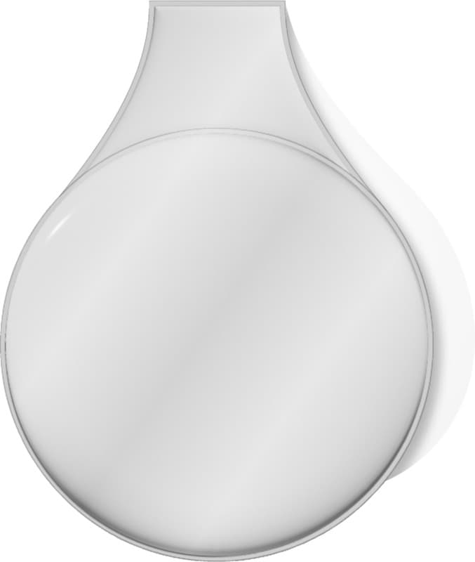 RFX™ M-10 round reflective TPU magnet small