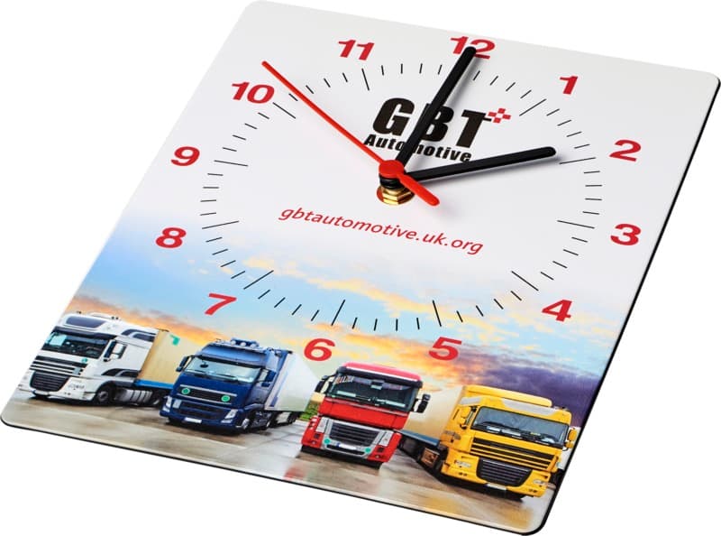 Brite-Clock® rectangular wall clock