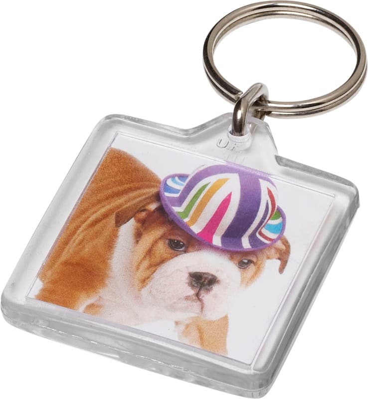 Vial U1 square keychain