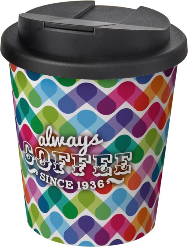 Brite-Americano® Espresso 250 ml tumbler with spill-proof lid