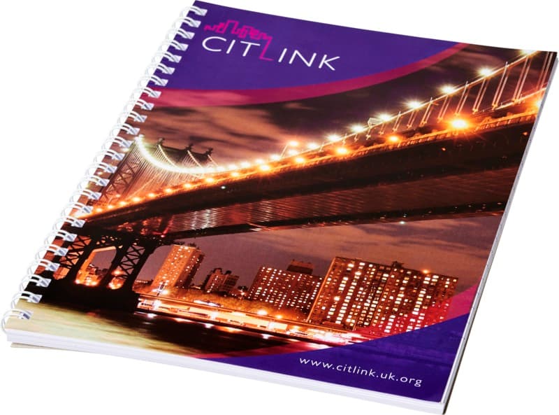 Desk-Mate® A5 spiral notebook