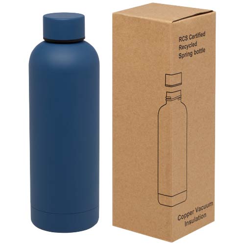 Spring 500 ml RCS certified recycled stainless steel copper vacuum insulated bottle - Image 5