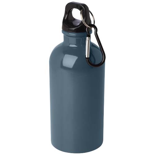 Oregon 400 ml RCS certified single wall stainless steel water bottle with carabiner - Image 11