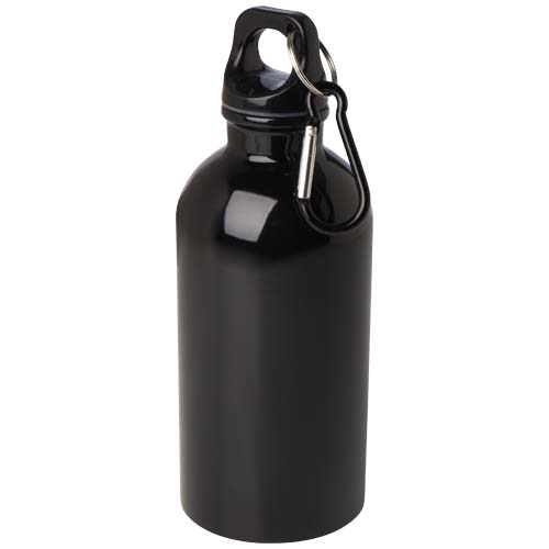 Oregon 400 ml RCS certified single wall stainless steel water bottle with carabiner