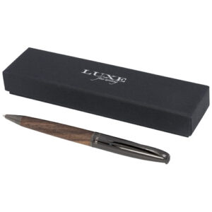 Loure wood barrel ballpoint pen (black ink)