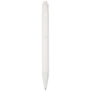 Terra corn plastic ballpoint pen (blue ink)