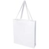 Madras 140 g/m² GRS recycled cotton gusset tote bag - Image 6
