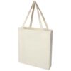 Madras 140 g/m² GRS recycled cotton gusset tote bag - Image 7