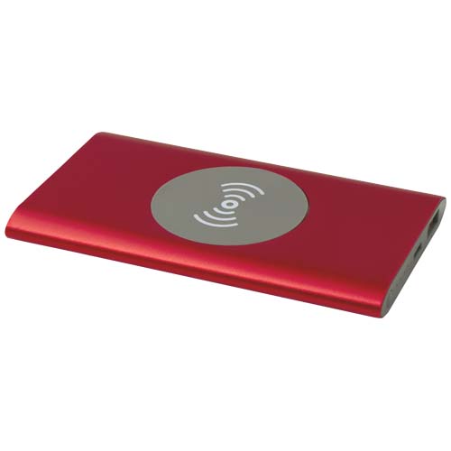 Juice 4000 mAh Type-C recycled aluminium wireless power bank - Image 3
