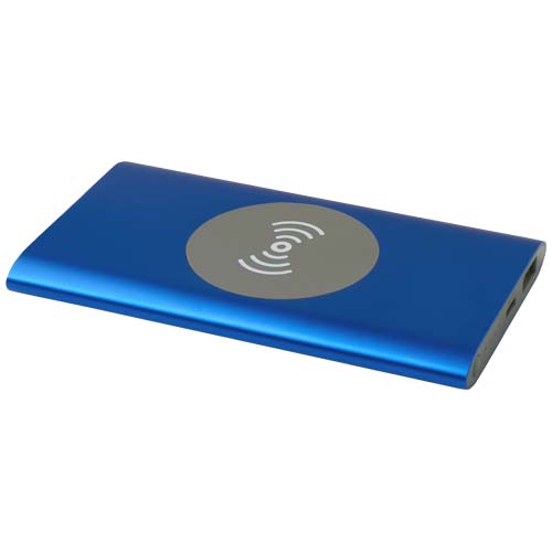 Juice 4000 mAh Type-C recycled aluminium wireless power bank - Image 4