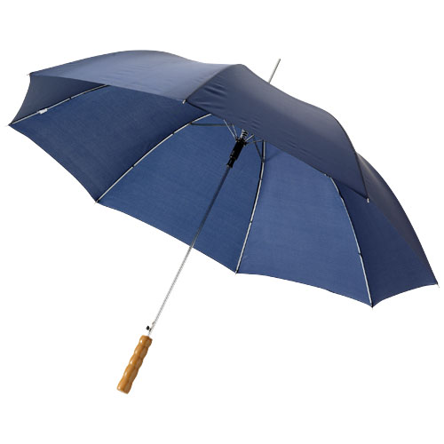Lisa 23" auto open umbrella with wooden handle - Image 3