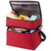 Oslo 2-zippered compartments cooler bag 13L - Image 4