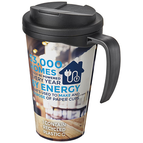 Brite-Americano® Grande 350 ml mug with spill-proof lid - Image 10