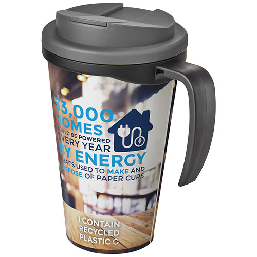 Brite-Americano® Grande 350 ml mug with spill-proof lid - Image 4