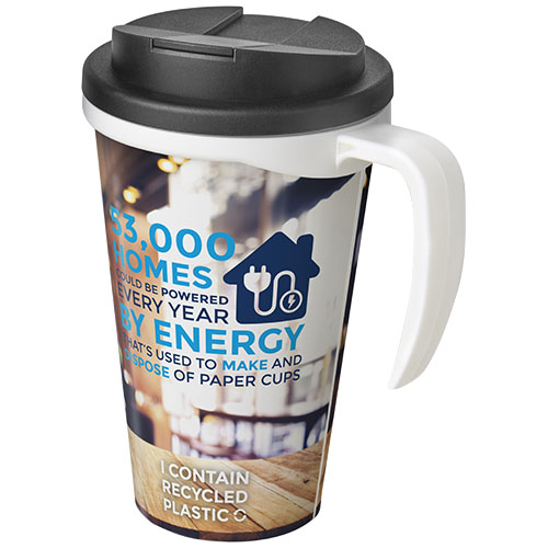 Brite-Americano® Grande 350 ml mug with spill-proof lid - Image 9