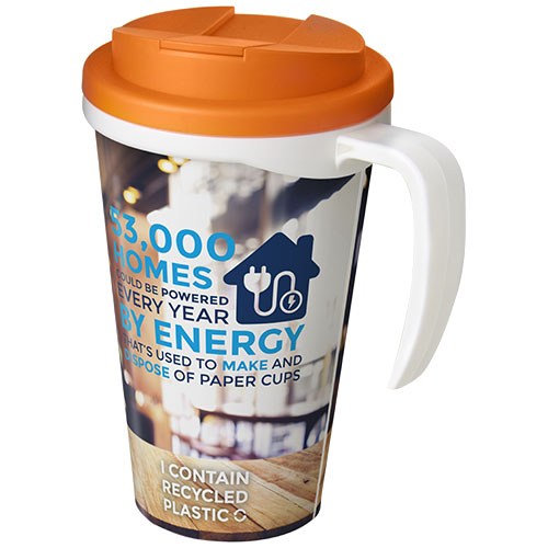 Brite-Americano® Grande 350 ml mug with spill-proof lid - Image 8