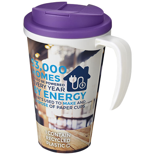 Brite-Americano® Grande 350 ml mug with spill-proof lid - Image 15