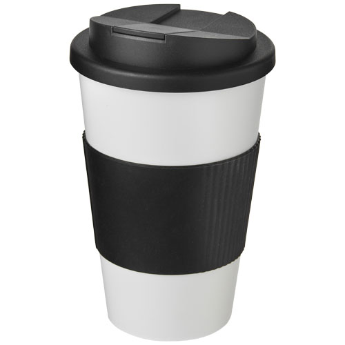 Americano® 350 ml tumbler with grip & spill-proof lid - Image 8