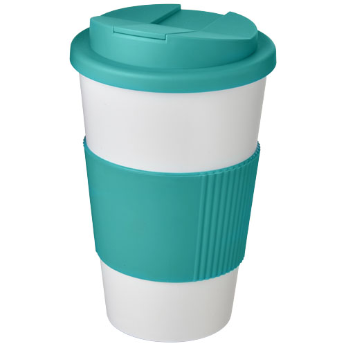Americano® 350 ml tumbler with grip & spill-proof lid - Image 11