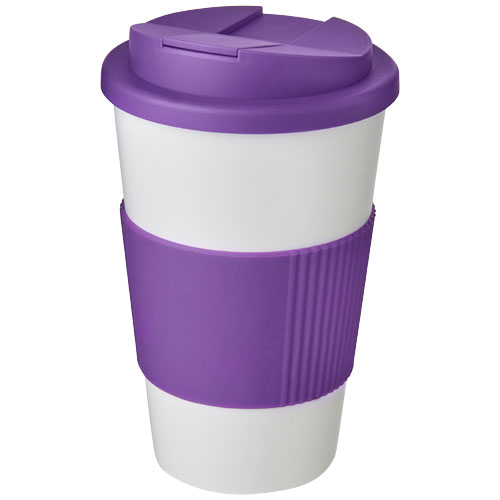 Americano® 350 ml tumbler with grip & spill-proof lid - Image 16