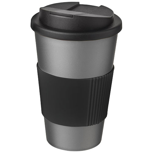 Americano® 350 ml tumbler with grip & spill-proof lid - Image 12
