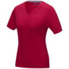 Kawartha short sleeve women's organic V-neck t-shirt - Image 4