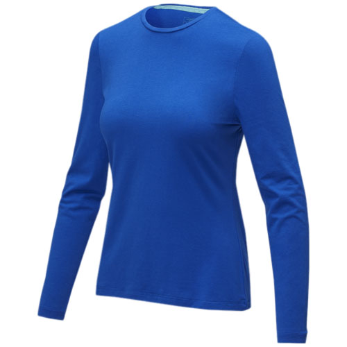 Ponoka long sleeve women's organic t-shirt - Image 5