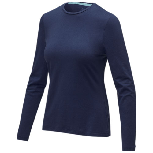 Ponoka long sleeve women's organic t-shirt - Image 3