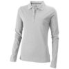 Oakville long sleeve women's polo - Image 5