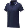 Amarago short sleeve women's tipping polo - Image 3