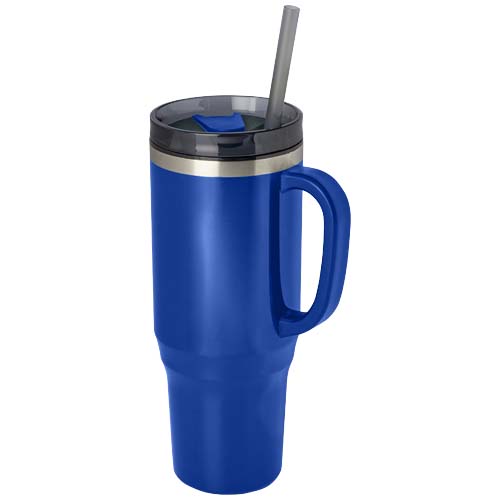 Melbourne 1200 ml RCS certified insulated tumbler with straw - Image 6