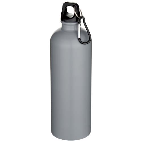 Oregon 750 ml matte RCS recycled single wall stainless steel water bottle with carabiner - Image 5