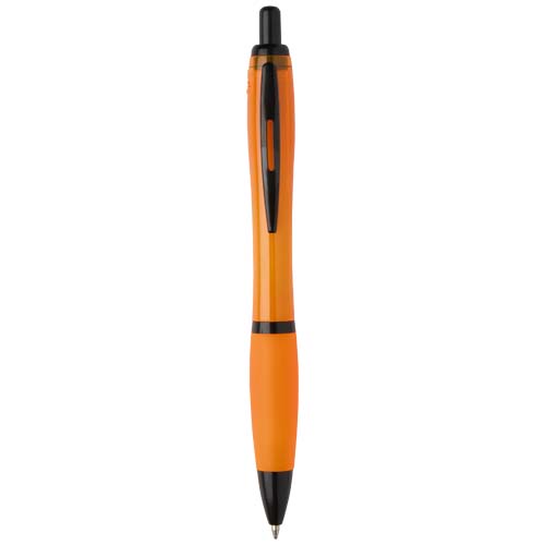 Nash recycled plastic ballpoint pen with black trims (black ink) - Image 4
