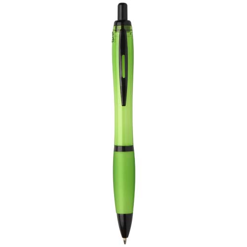 Nash recycled plastic ballpoint pen with black trims (black ink) - Image 3