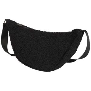 Bear GRS recycled sherpa crossbody bag 3L