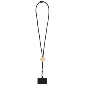 Adhab smartphone lanyard with bamboo details