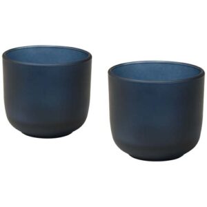 Male 200 ml glass cups - set of 2