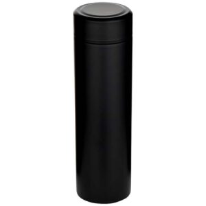 Taylor 450 ml double wall stainless steel flask with tea strainer